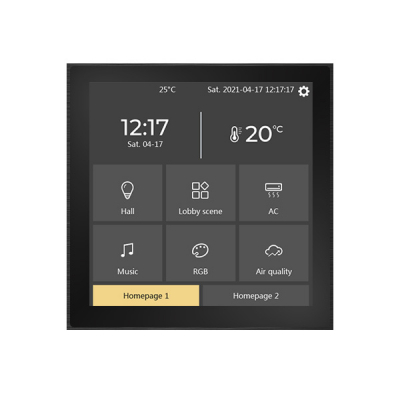 KNX 4 Inch Touch Screen Panel, High Resolution