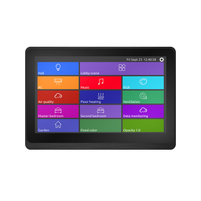 KNX 7 Inch Touch Screen Panel