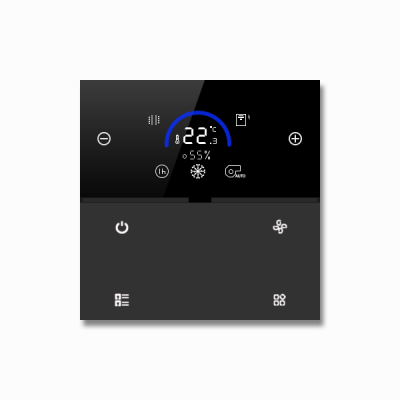 KNX Thermostat Panel With 4 Buttons