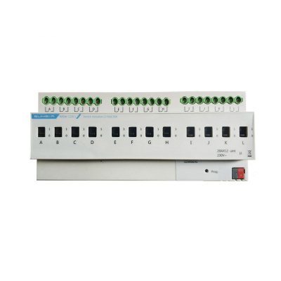 KNX Switch Actuator, 12-Fold, 20A