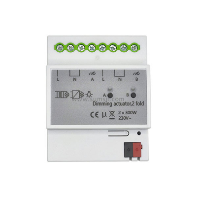 KNX Universal Dimming Actuator, 2 channels, 300W