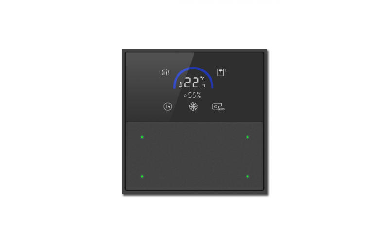 KNX Thermostat Panel With 4 Buttons