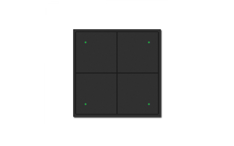 KNX Push Button Panel, 4 Buttons