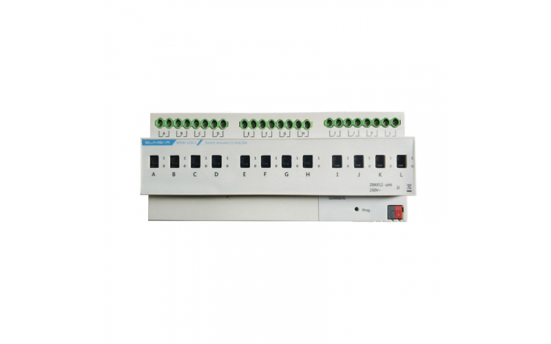 12路20A KNX开关执行器